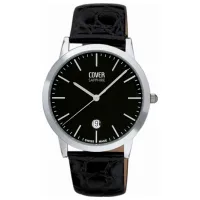 Ceas de mână pentru bărbați Cover CO123.ST1LBK Cuarț/ 39 mm