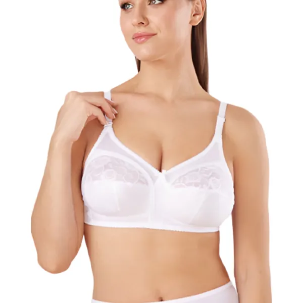 Sutien pentru femei Milavitsa 665772 100D/ White photo 1