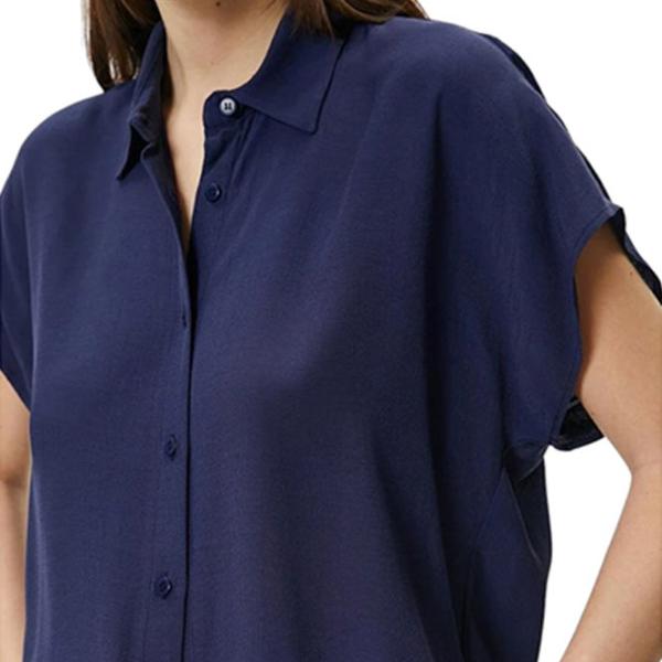 Cămașă pentru femei Koton 4SAK60002EW XXL/ Navy photo 5