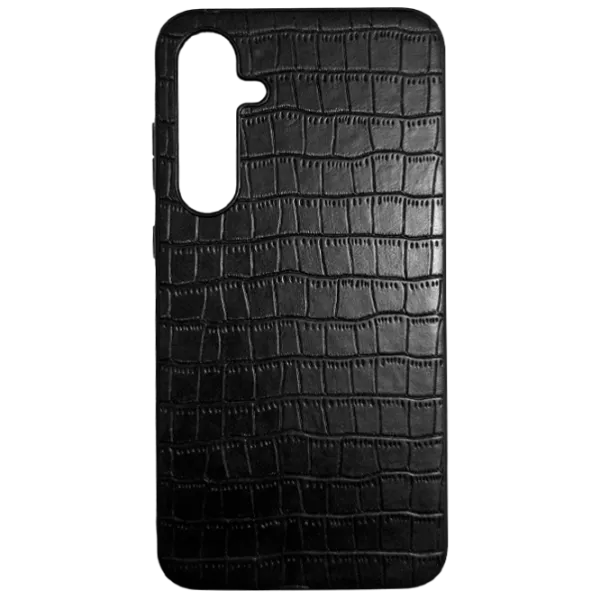 Husă pentru smartphone Samsung Galaxy A35 EVO/ Back/ TPU/ Leather Black photo 1