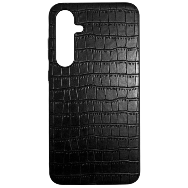 Husă pentru smartphone Samsung Galaxy A35 EVO/ Back/ TPU/ Leather Black photo 1