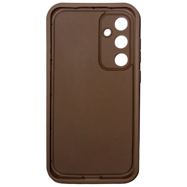 Чехол для смартфона Samsung Galaxy A35 EVO/ Back/ ТПУ/ Белый Коричневый photo 2 Чехол для смартфона Samsung Galaxy A35 EVO/ Back/ ТПУ/ Белый Коричневый photo 2