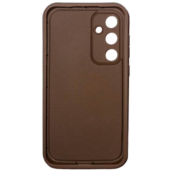 Чехол для смартфона Samsung Galaxy A35 EVO/ Back/ ТПУ/ Белый Коричневый photo 2 Чехол для смартфона Samsung Galaxy A35 EVO/ Back/ ТПУ/ Белый Коричневый photo 2