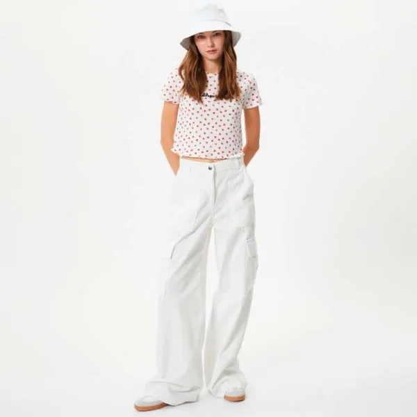 Tricou pentru femei Koton 4SAL10040IK 100% bumbac/ White photo 3