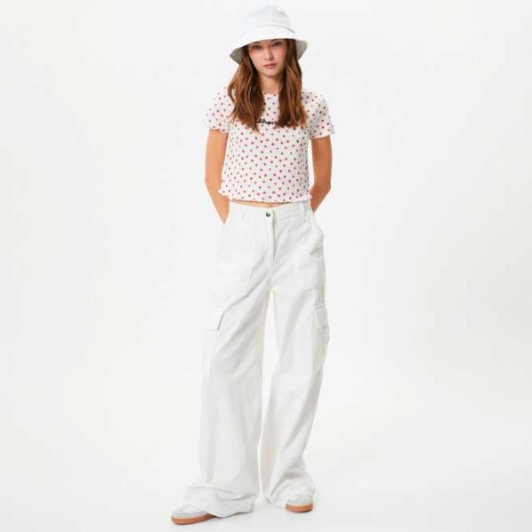 Tricou pentru femei Koton 4SAL10040IK 100% bumbac/ White photo 3