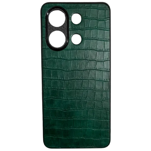 Чехол для смартфона Xiaomi Redmi Note 13 4G EVO/ Back/ ТПУ/ Leather Зелёный photo 1