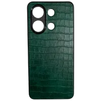 Husă pentru smartphone Xiaomi Redmi Note 13 4G EVO/ Back/ TPU/ Leather Green