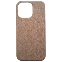 Чехол для смартфона Apple iPhone 15 Pro Max EVO/ Back/ PC/ Leather Коричневый