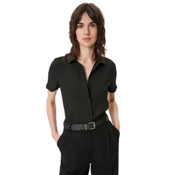 Cămașă pentru femei Koton 4SAK60005UW S/ Black photo 2
