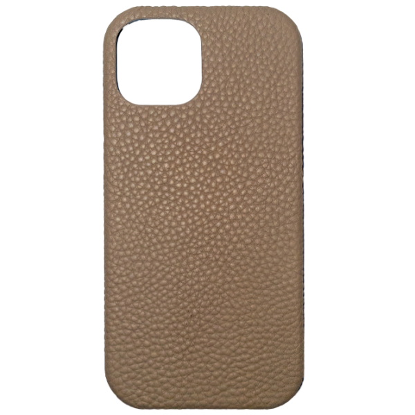 Husă pentru smartphone Apple iPhone 15 EVO/ Back/ PC/ Leather Brown photo 1