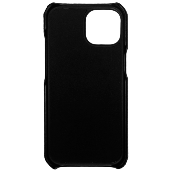 Husă pentru smartphone Apple iPhone 15 EVO/ Back/ PC/ Leather Black photo 2