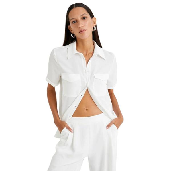 Cămașă pentru femei Koton 4SAK60023UW XS/ White photo 3