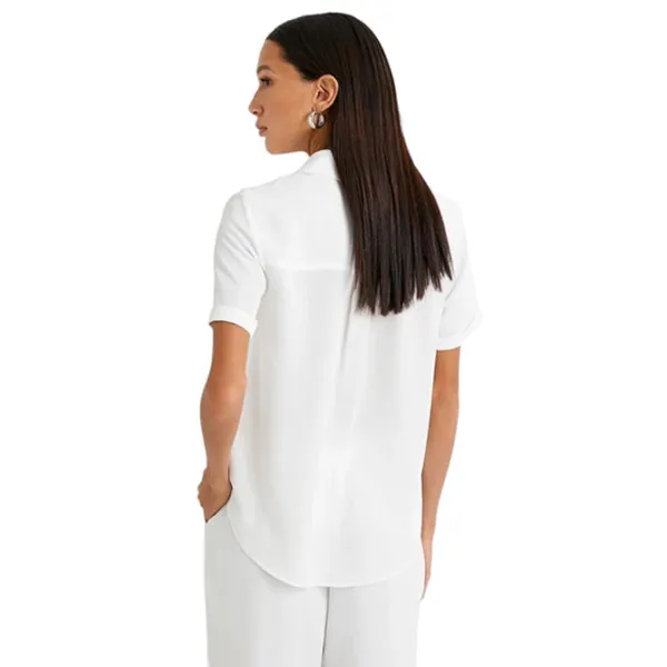 Cămașă pentru femei Koton 4SAK60023UW XS/ White photo 4