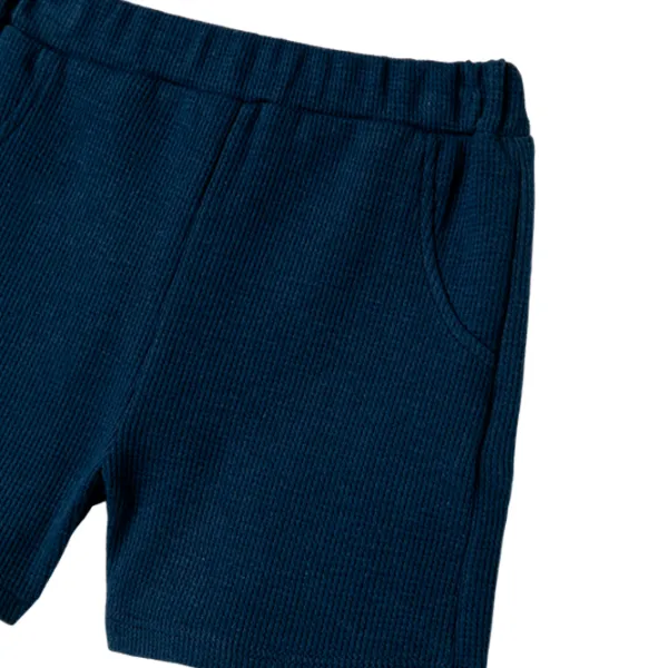 Pantaloni scurți pentru băieți Koton 4SMB40001TK Dark Blue photo 3