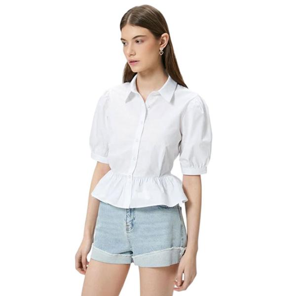 Cămașă pentru femei Koton 4SAL60010IW XS/ White photo 2