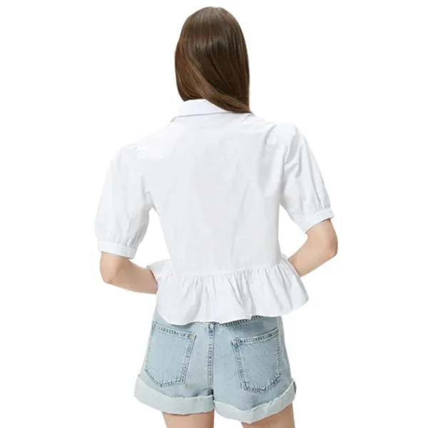 Cămașă pentru femei Koton 4SAL60010IW S/ White photo 4