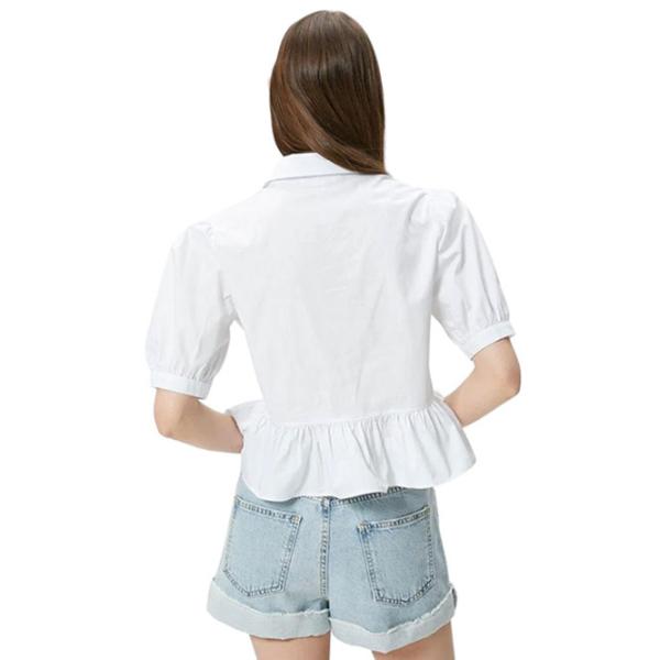 Cămașă pentru femei Koton 4SAL60010IW S/ White photo 4