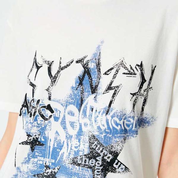 Tricou pentru femei Koton 4SAL10757IK 100% bumbac/ White photo 5