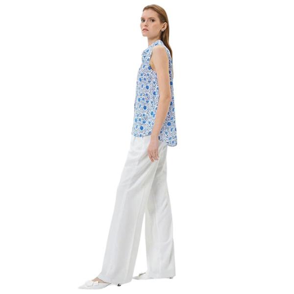 Рубашка для женщин Koton 4SAK60247PW 4XL/ Blue Design photo 2