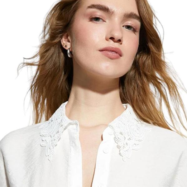 Cămașă pentru femei Koton 4SAK60013EW XXL/ White photo 4