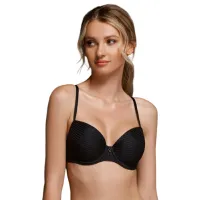 Sutien pentru femei Milavitsa 128100 80D/ Black/ Push-up