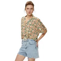 Cămașă pentru femei Koton 4SAL60009IW S/ Brown-Design