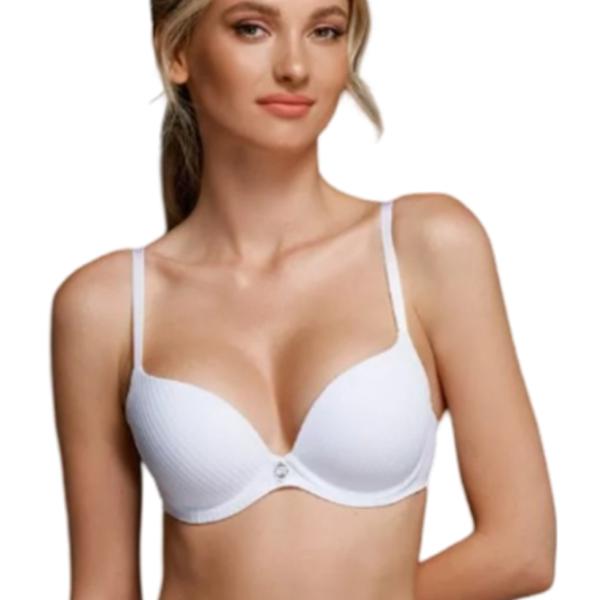 Sutien pentru femei Milavitsa 128100 70B/ White/ Push-up photo 1