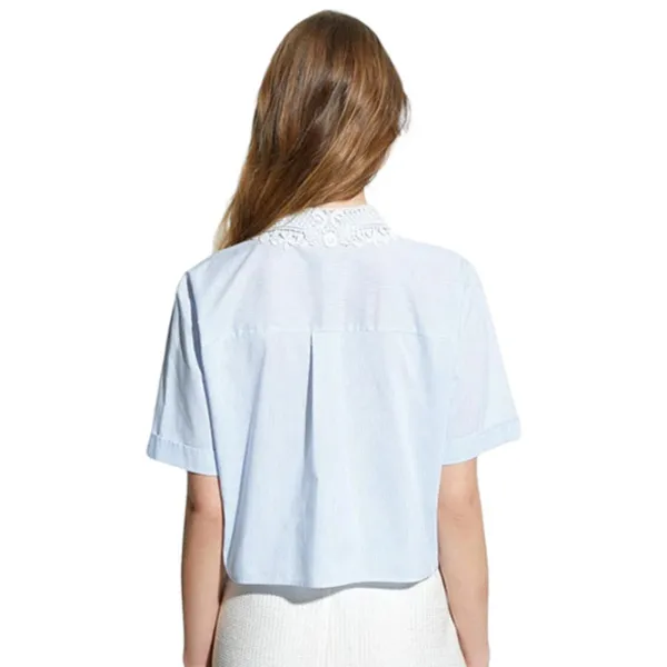 Cămașă pentru femei Koton 4SAK60006EW XXL/ Blue Stripe photo 2 Cămașă pentru femei Koton 4SAK60006EW XXL/ Blue Stripe photo 2