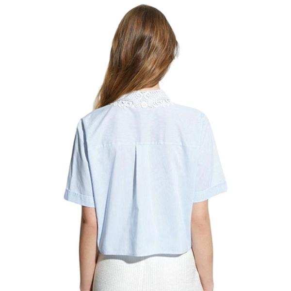 Рубашка для женщин Koton 4SAK60006EW M/ Blue Stripe photo 2