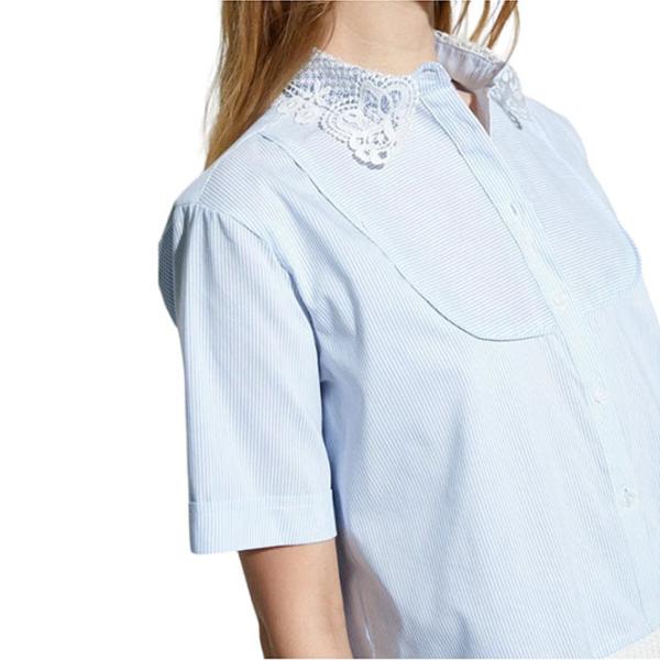 Рубашка для женщин Koton 4SAK60006EW M/ Blue Stripe photo 3