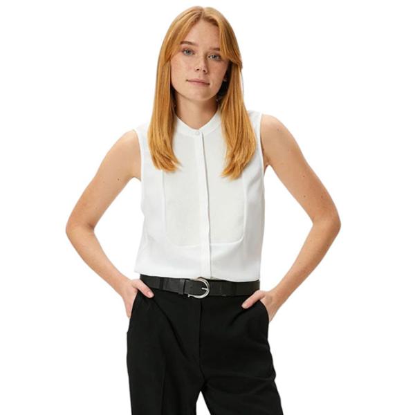 Cămașă pentru femei Koton 4SAK60053UW L/ White photo 1