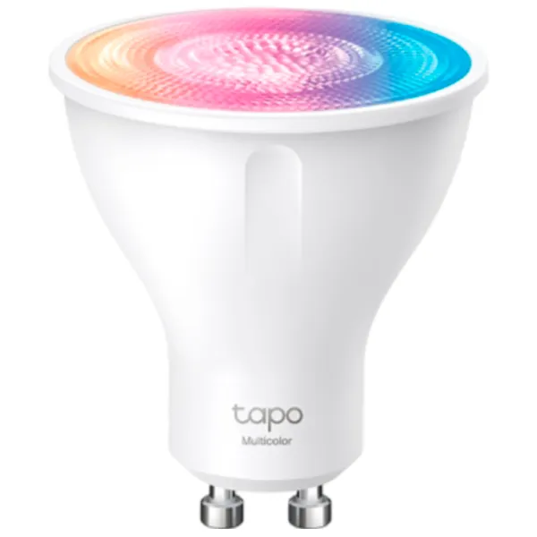 Bec inteligent LED TP-Link Tapo L630 GU10/ 3.7 W/ 6500 K/ 350 lm/ RGB photo 1 Bec inteligent LED TP-Link Tapo L630 GU10/ 3.7 W/ 6500 K/ 350 lm/ RGB photo 1