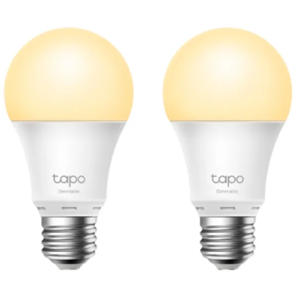 Комплект лампочек светодиодная TP-Link Tapo L510E(2-pack) E27/ 8.7 Вт/ 2700 K/ 806лм/ White photo 1