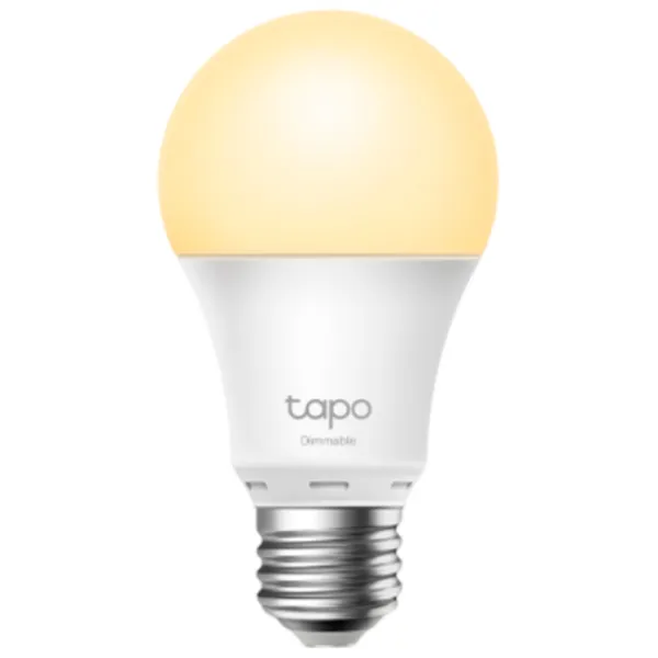 Умная лампочка светодиодная TP-Link Tapo L510E E27/ 8.7 Вт/ 2700 K/ 806лм/ White photo 1 Умная лампочка светодиодная TP-Link Tapo L510E E27/ 8.7 Вт/ 2700 K/ 806лм/ White photo 1