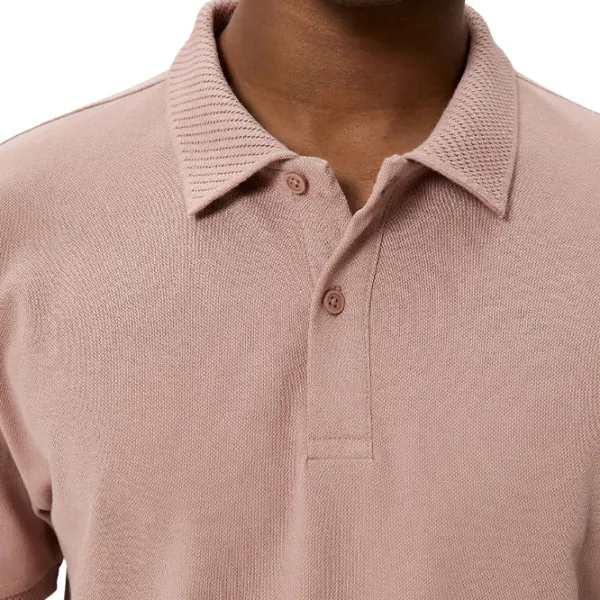 Футболка поло для мужчин Koton BCS Розовый photo 5 Футболка поло для мужчин Koton BCS Розовый photo 5