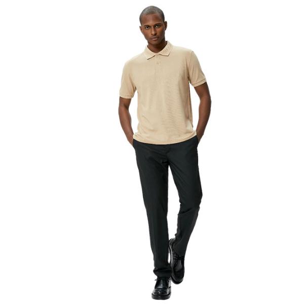 Tricou polo pentru bărbați Koton BCS Beige photo 2 Tricou polo pentru bărbați Koton BCS Beige photo 2