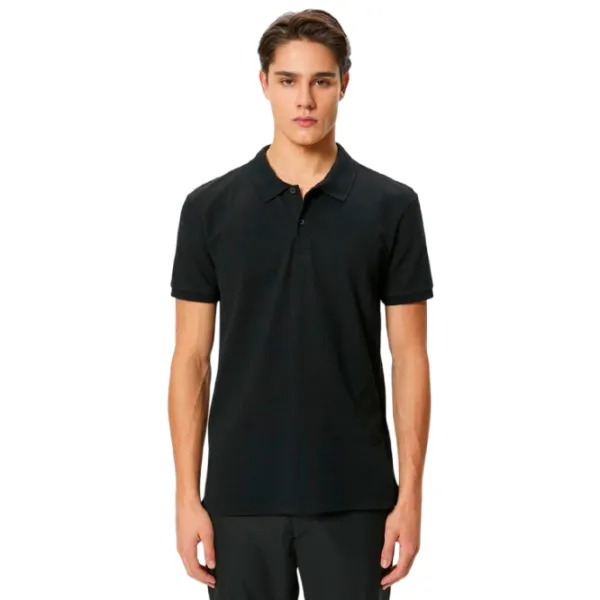Tricou polo pentru bărbați Koton 4SAM10098MK999 Black photo 3 Tricou polo pentru bărbați Koton 4SAM10098MK999 Black photo 3