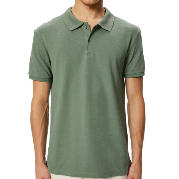 Tricou polo pentru bărbați Koton 4SAM10098MK871 Khaki photo 4