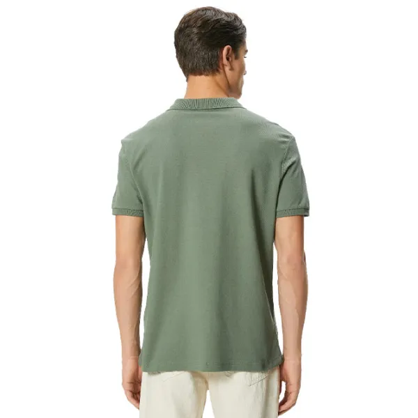 Tricou polo pentru bărbați Koton 4SAM10098MK871 Khaki photo 5