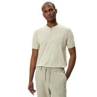 Футболка поло для мужчин Koton BCS Бежевый