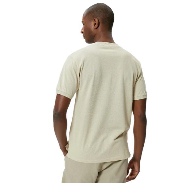 Tricou polo pentru bărbați Koton BCS Beige photo 4
