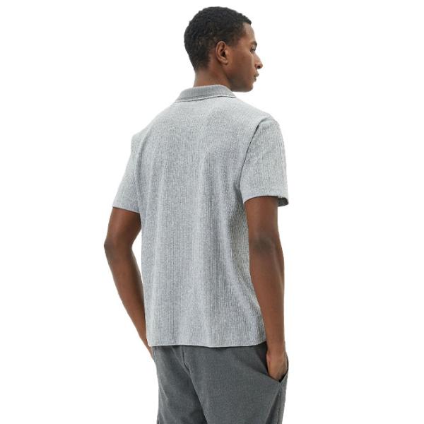 Tricou polo pentru bărbați Koton 4SAM10091MK031 Grey photo 4 Tricou polo pentru bărbați Koton 4SAM10091MK031 Grey photo 4