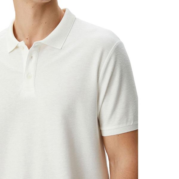 Tricou polo pentru bărbați Koton BCS Ecru photo 5
