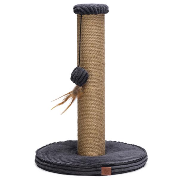 Когтеточка для кошек Beeztees Ribbed Напольная/ Серый photo 1 Когтеточка для кошек Beeztees Ribbed Напольная/ Серый photo 1