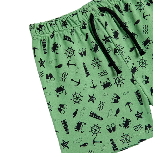 Шорты для мальчиков Koton 4SMB40113TK Зелёный photo 3