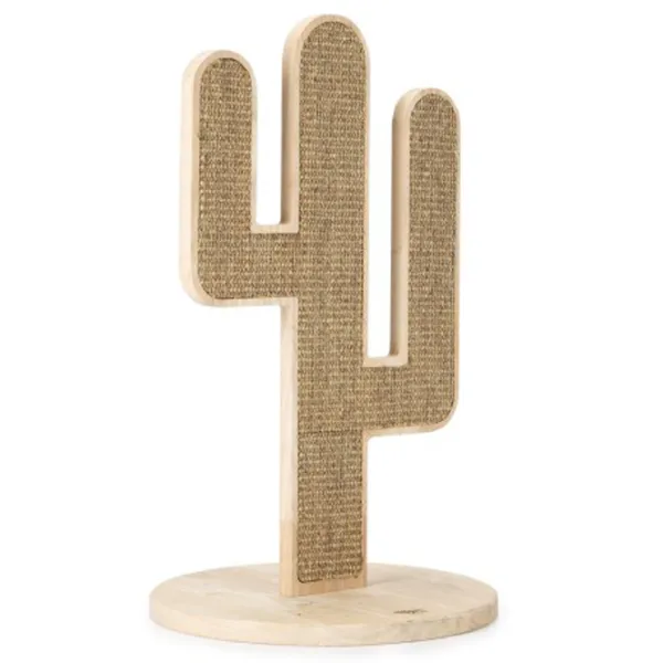 Когтеточка для кошек Beeztees Cactus Oze Напольная/ Бежевый photo 1