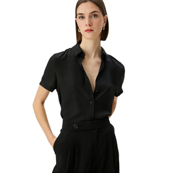 Cămașă pentru femei Koton 4SAK60031UW L/ Black photo 1