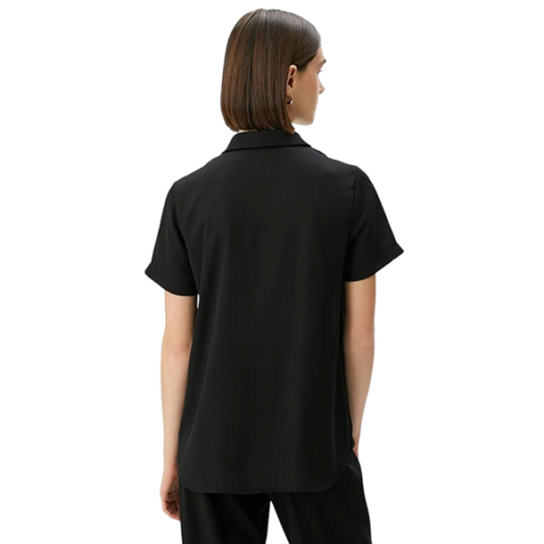Cămașă pentru femei Koton 4SAK60031UW XS/ Black photo 2 Cămașă pentru femei Koton 4SAK60031UW XS/ Black photo 2