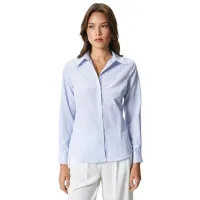 Cămașă pentru femei Koton 4SAK60256UW S/ Navy Stripe