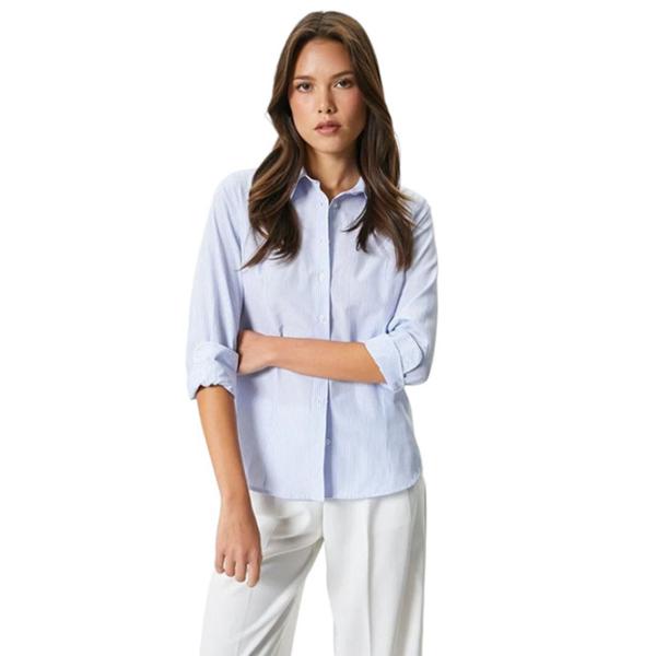 Cămașă pentru femei Koton 4SAK60256UW S/ Navy Stripe photo 3